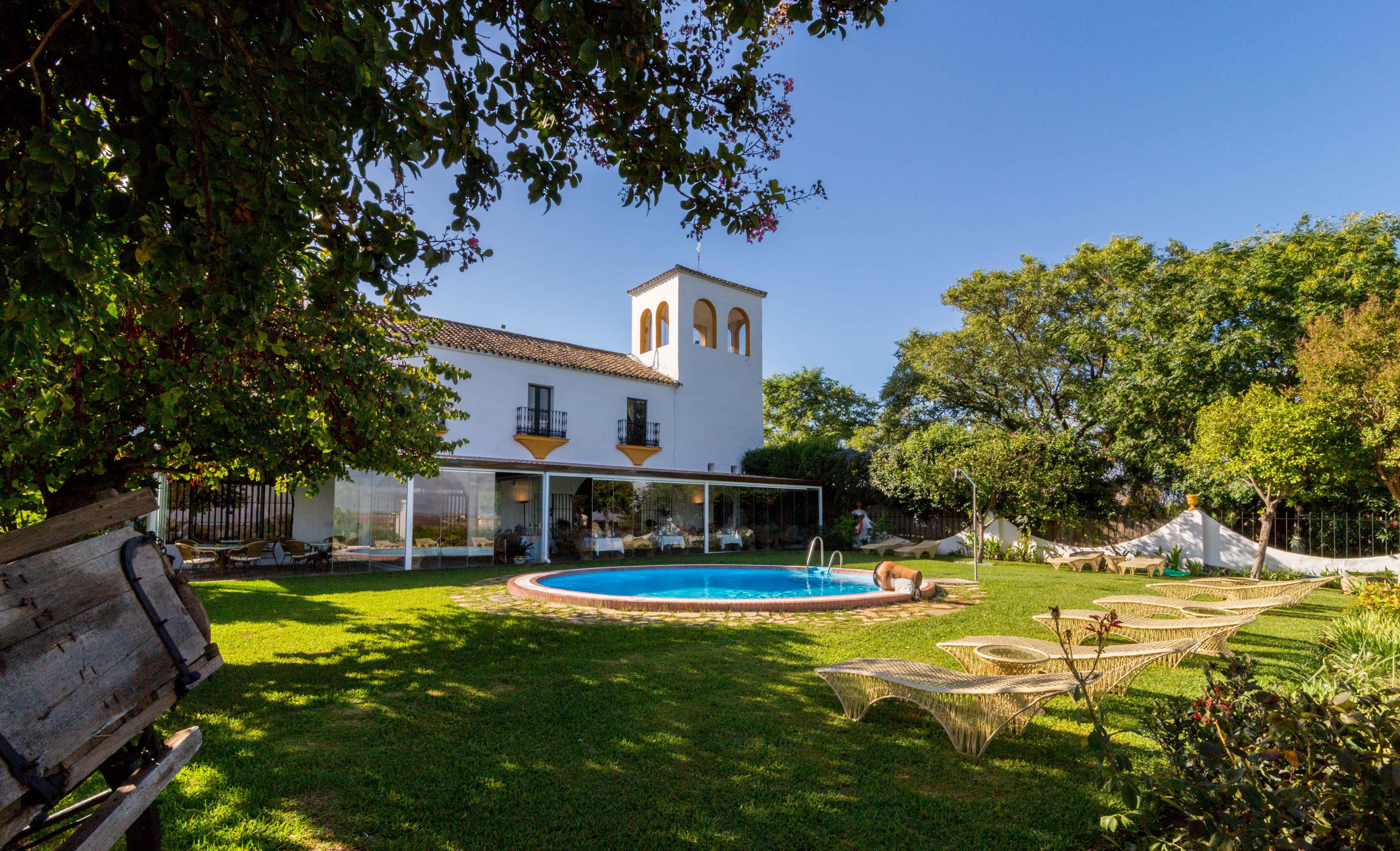 Hotel Hacienda El Santiscal Adults Only Arcos de la Frontera Exterior foto